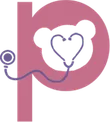 Logotipo Dra. Patrícia Portela, pediatra em Fortaleza